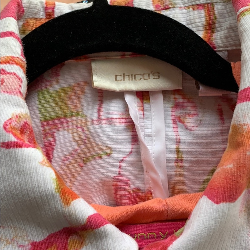 Cute Short Button Down Jacket - Picture 2 of 3